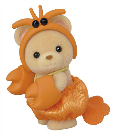 Crab Bear Sylvanian Families Keychain