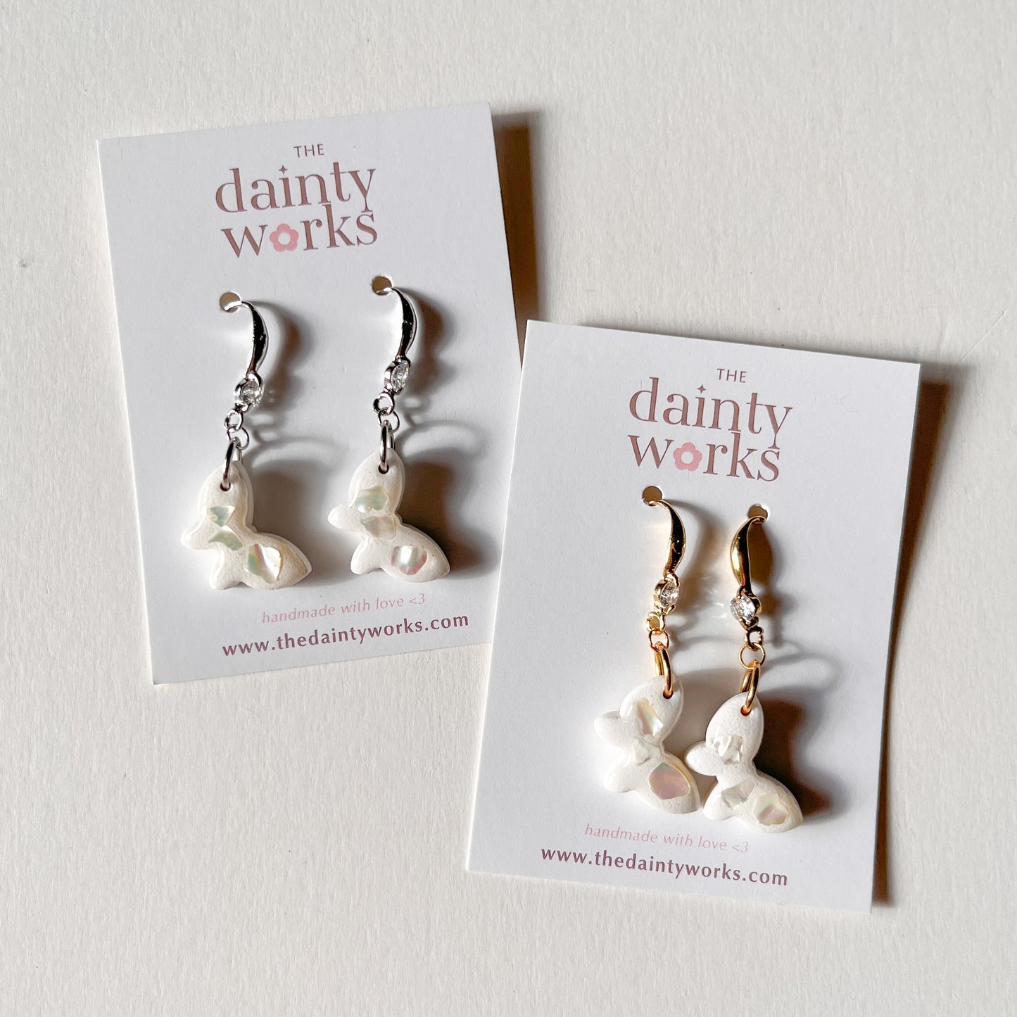 Butterfly Clay Earring