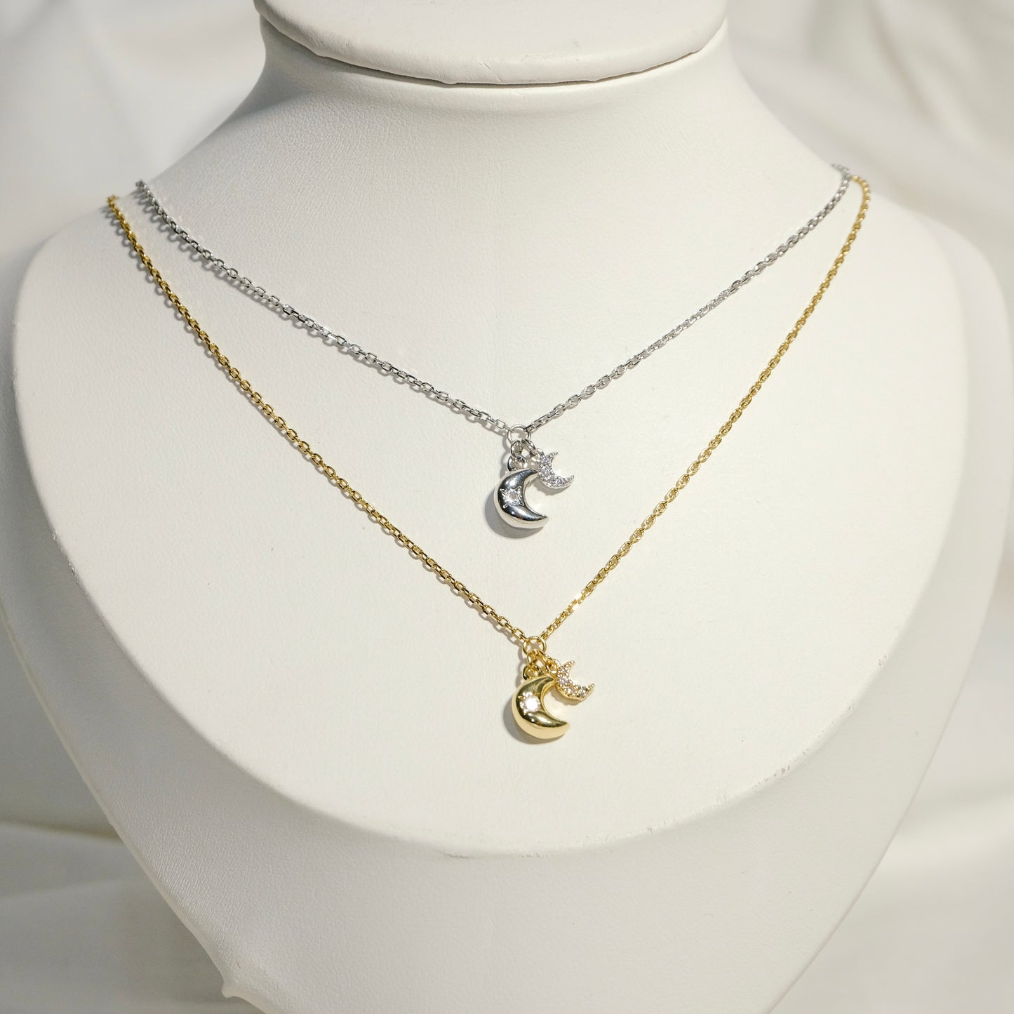 Edie Moon Charm Necklace