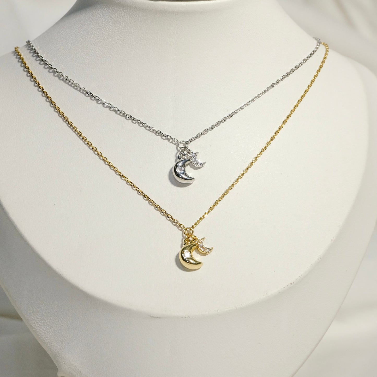 Edie Moon Charm Necklace
