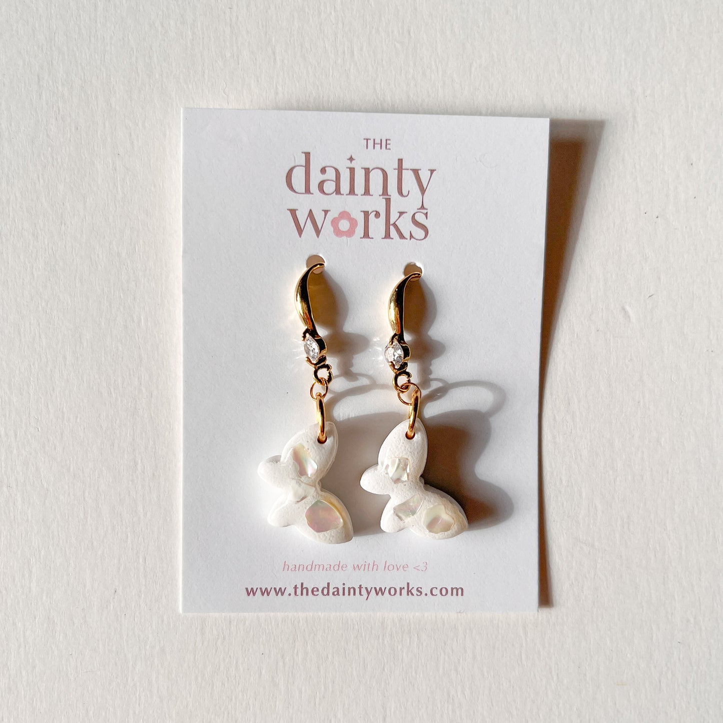 Butterfly Clay Earring