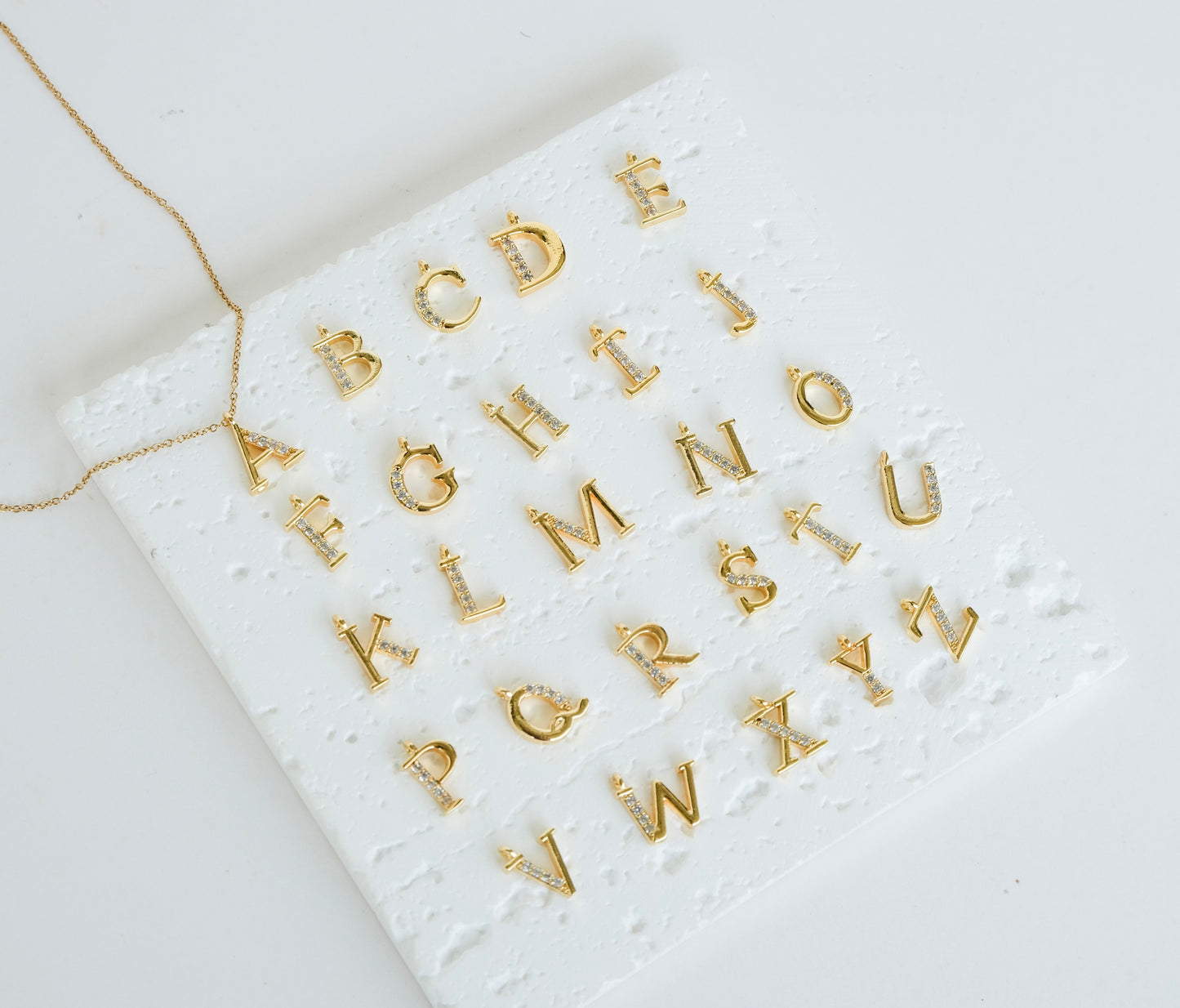Dainty Initial Necklace