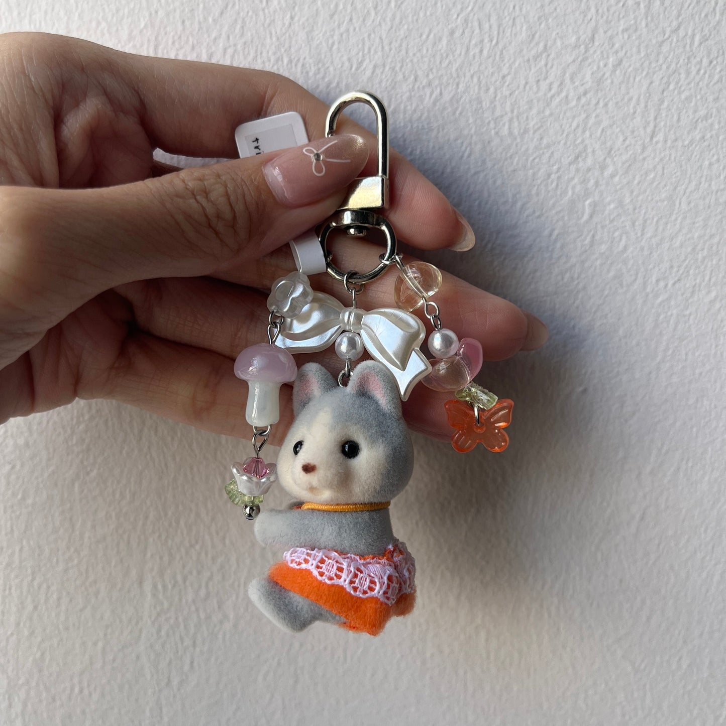 Husky Sylvanian Families Keychain