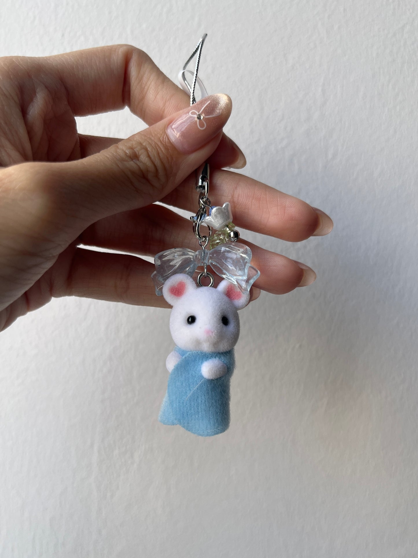 Mouse Triplets Sylvanian Families Keychain
