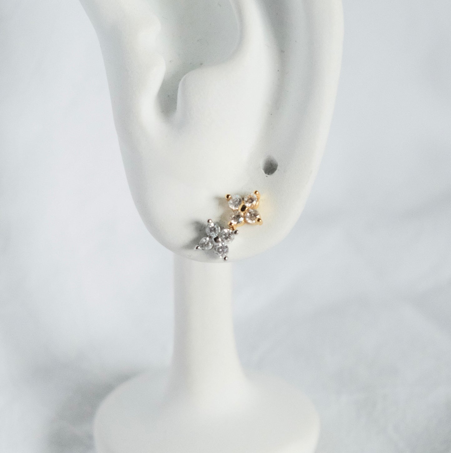 Thea Clover Stud Earrings