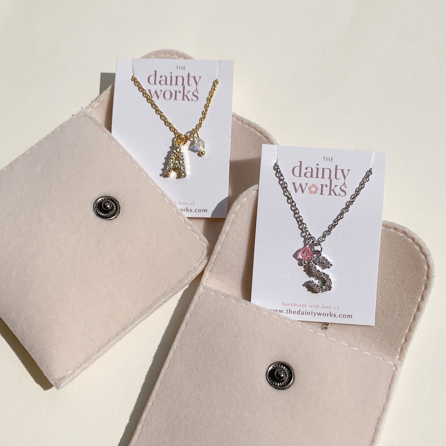 For You Initial Necklace