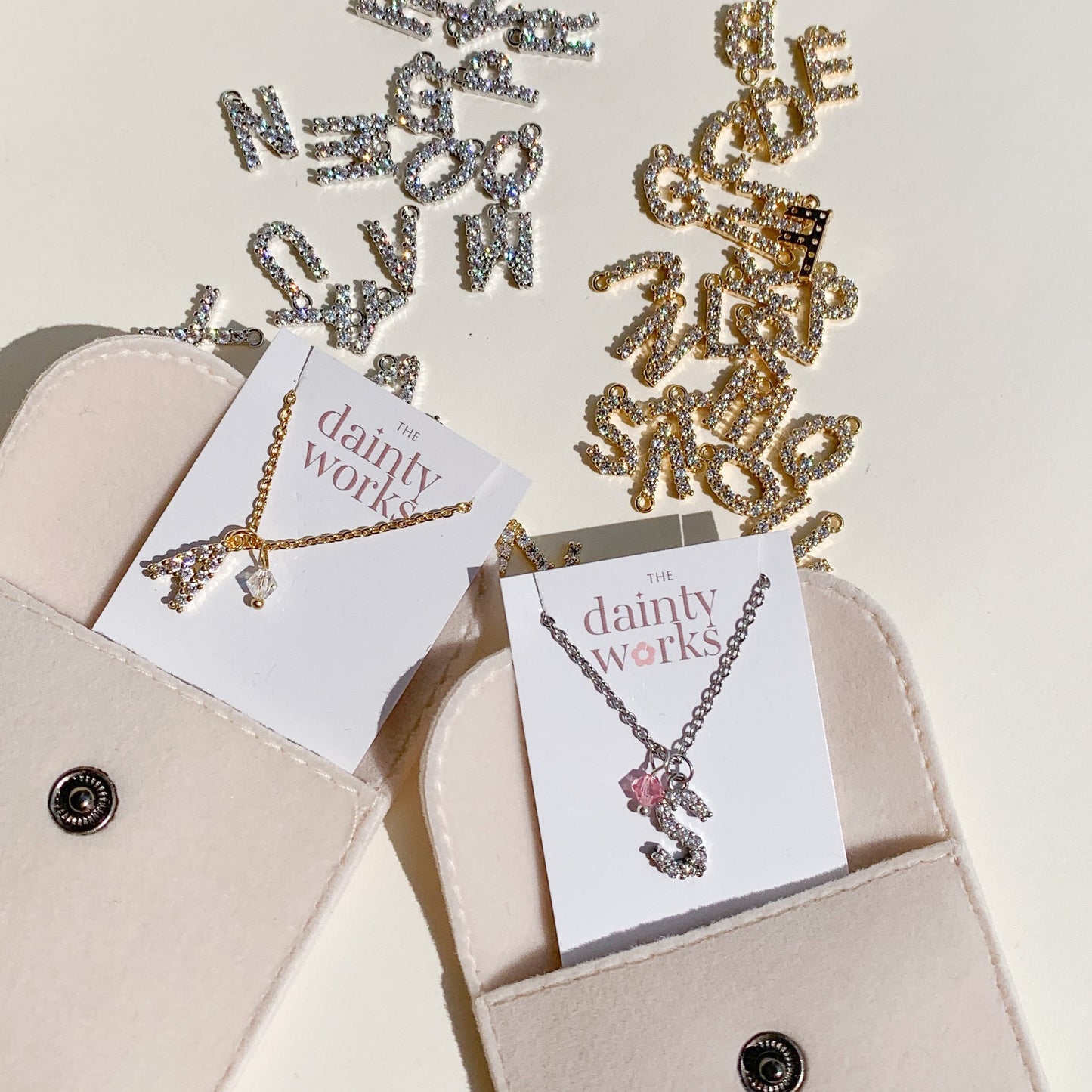 For You Initial Necklace