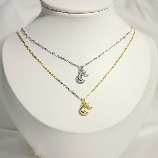 Edie Moon Charm Necklace