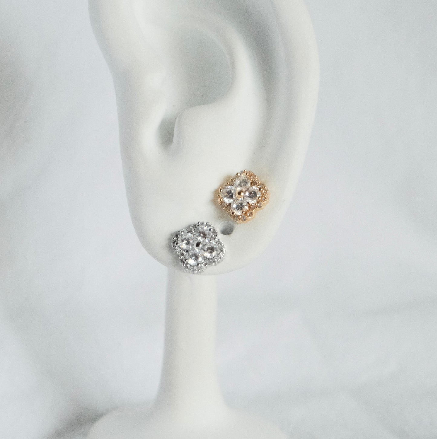 Clovia Clover Stud Earrings