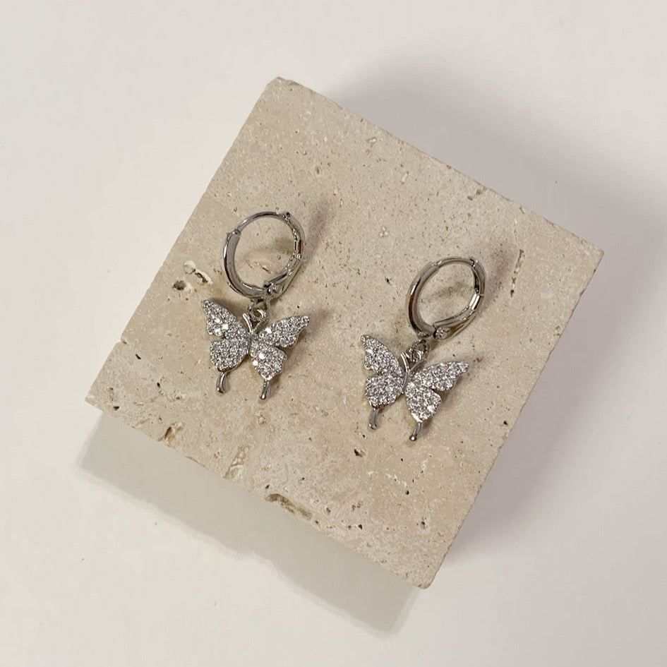 Mariposa Earrings/Huggies