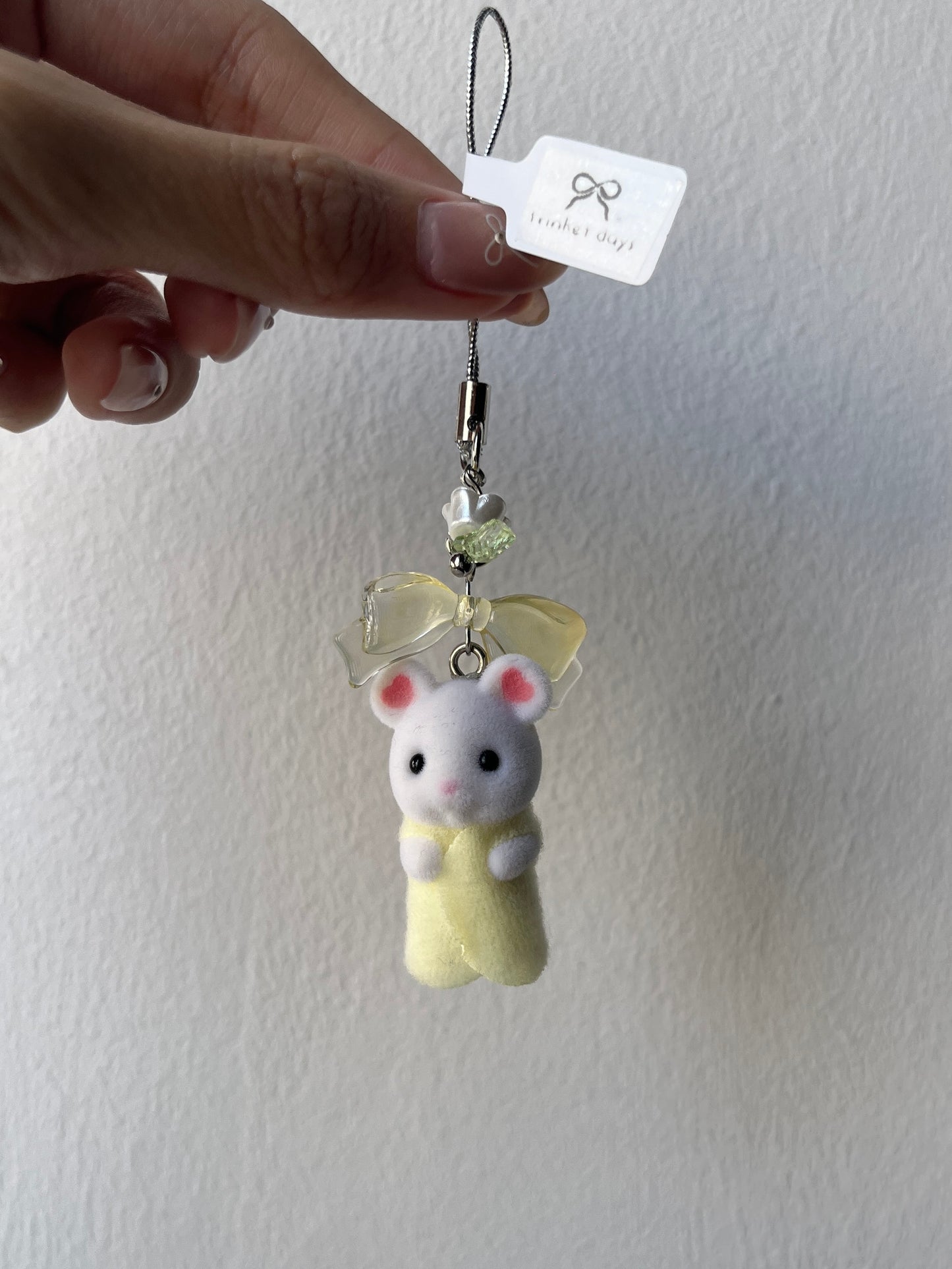 Mouse Triplets Sylvanian Families Keychain