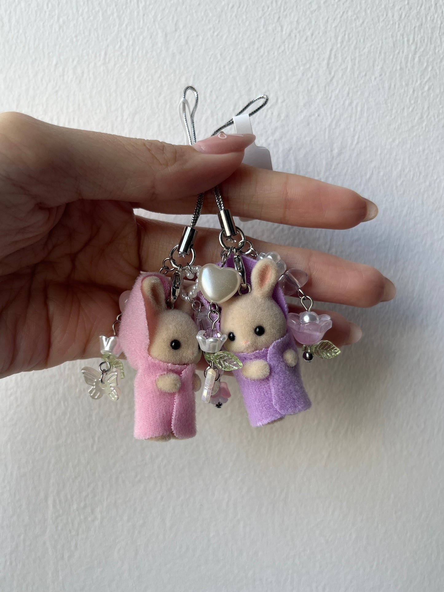 Baby Rabbit Sylvanian Families Keychain