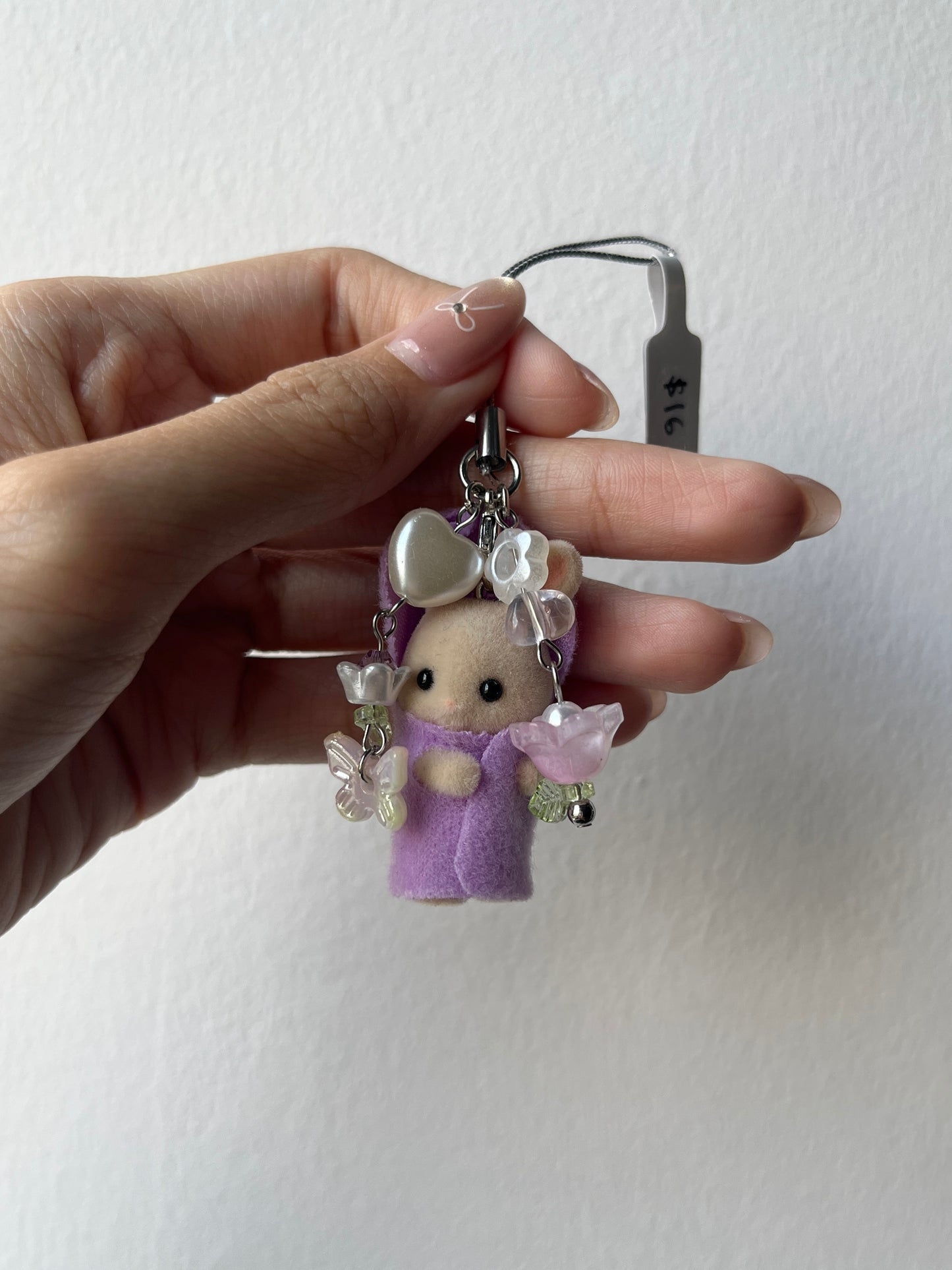 Baby Rabbit Sylvanian Families Keychain