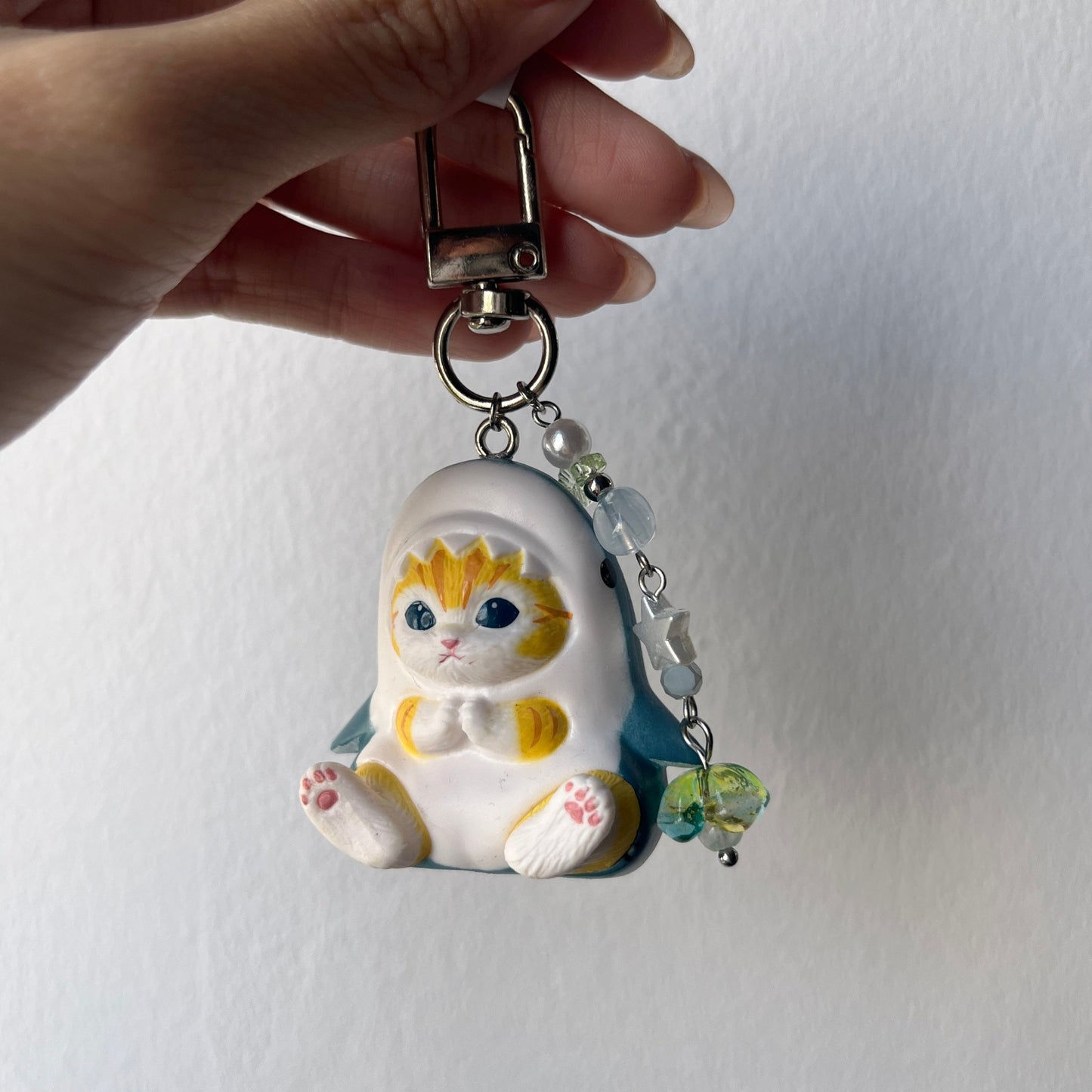 Shark Mofusand Keychain