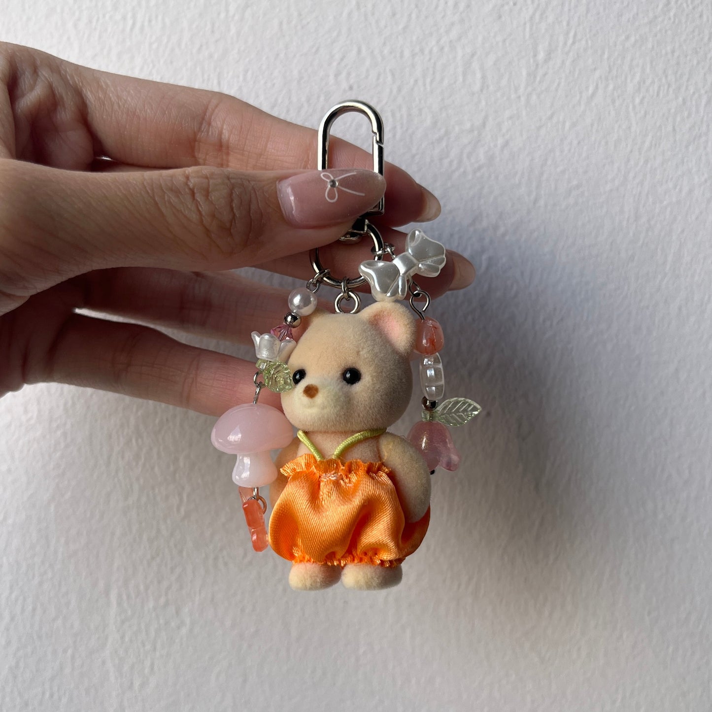 Crab Bear Sylvanian Families Keychain