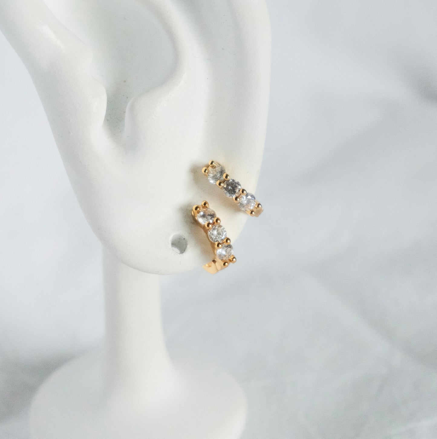 Evelia Mini Hoop Earrings