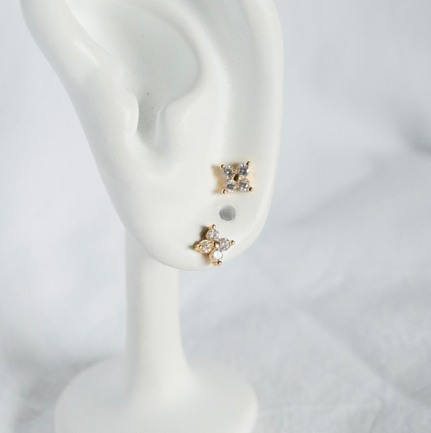 Thea Clover Stud Earrings