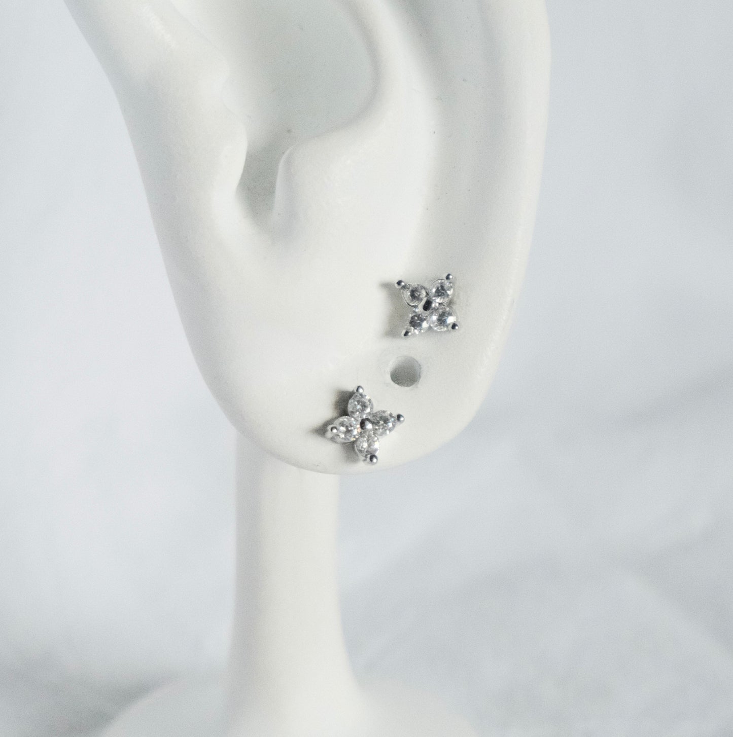 Thea Clover Stud Earrings